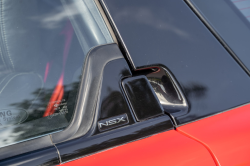 1992 Acura NSX in Formula Red over Black