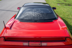 1992 Acura NSX in Formula Red over Black