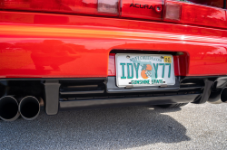 1992 Acura NSX in Formula Red over Black
