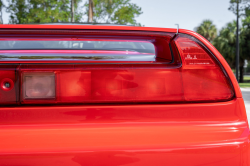 1992 Acura NSX in Formula Red over Black