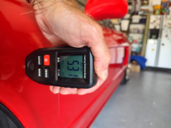 1992 Acura NSX in Formula Red over Black