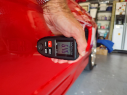1992 Acura NSX in Formula Red over Black