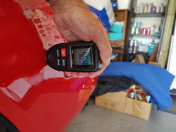 1992 Acura NSX in Formula Red over Black