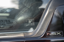 1992 Acura NSX in Formula Red over Black