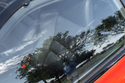 1992 Acura NSX in Formula Red over Black