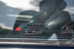 1992 Acura NSX in Formula Red over Black