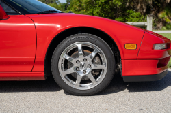 1992 Acura NSX in Formula Red over Black