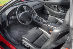 1992 Acura NSX in Formula Red over Black