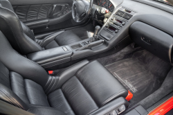 1992 Acura NSX in Formula Red over Black