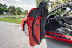 1992 Acura NSX in Formula Red over Black