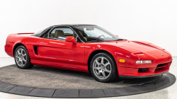 1994 Acura NSX in Formula Red over Tan