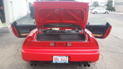 1994 Acura NSX in Formula Red over Tan