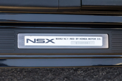 1995 Acura NSX in Berlina Black over Black