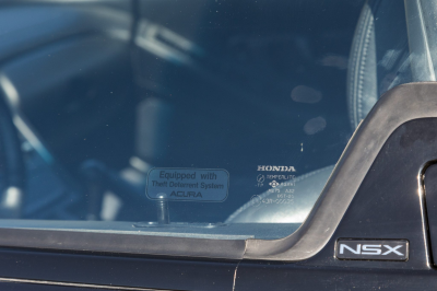 1995 Acura NSX in Berlina Black over Black