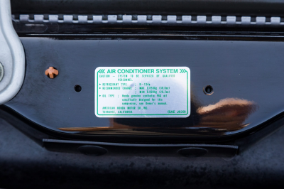 1995 Acura NSX in Berlina Black over Black