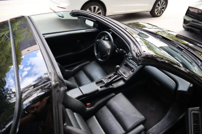 1996 Acura NSX in Berlina Black over Black