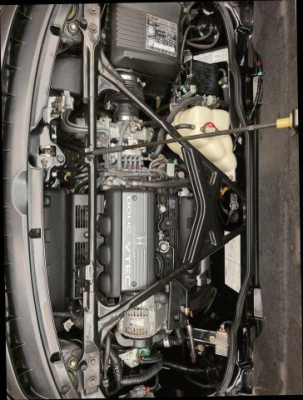 1996 Acura NSX in Berlina Black over Black