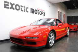 1996 Acura NSX in Formula Red over Black