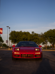 1993 Acura NSX in Formula Red over Black