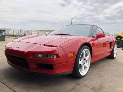 1993 Acura NSX in Formula Red over Black