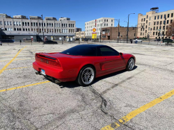 1993 Acura NSX in Formula Red over Black