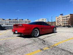 1993 Acura NSX in Formula Red over Black
