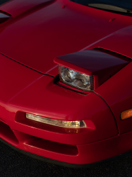 1993 Acura NSX in Formula Red over Black