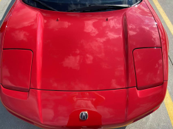 1993 Acura NSX in Formula Red over Black