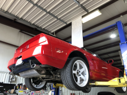 1993 Acura NSX in Formula Red over Black