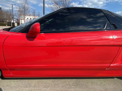 1993 Acura NSX in Formula Red over Black