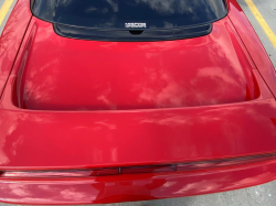 1993 Acura NSX in Formula Red over Black