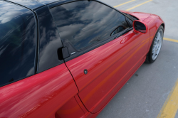1993 Acura NSX in Formula Red over Black