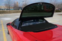 1993 Acura NSX in Formula Red over Black