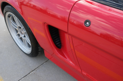 1993 Acura NSX in Formula Red over Black