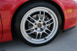 1993 Acura NSX in Formula Red over Black