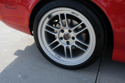 1993 Acura NSX in Formula Red over Black