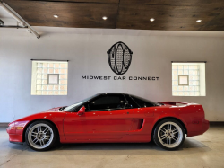 1993 Acura NSX in Formula Red over Black
