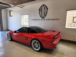 1993 Acura NSX in Formula Red over Black