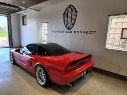 1993 Acura NSX in Formula Red over Black