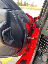 1993 Acura NSX in Formula Red over Black