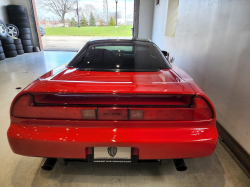 1993 Acura NSX in Formula Red over Black