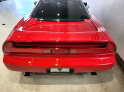1993 Acura NSX in Formula Red over Black