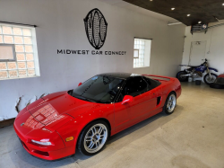 1993 Acura NSX in Formula Red over Black