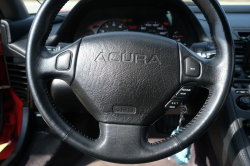 1993 Acura NSX in Formula Red over Black