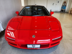 1993 Acura NSX in Formula Red over Black