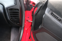 1993 Acura NSX in Formula Red over Black