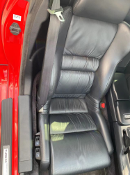 1993 Acura NSX in Formula Red over Black