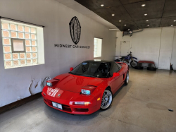 1993 Acura NSX in Formula Red over Black