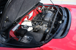 1993 Acura NSX in Formula Red over Black