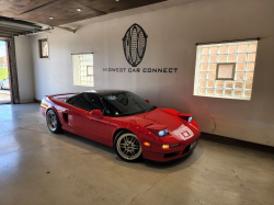 1993 Acura NSX in Formula Red over Black